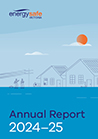 Energy Safe Annual Report 24-25 cover artwork